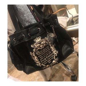 Juicy couture velour purse